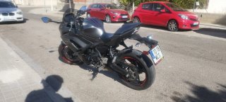 LIMITADA para A2 ninja 650 color negro/gris