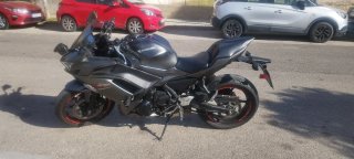 LIMITADA para A2 ninja 650 color negro/gris