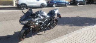 LIMITADA para A2 ninja 650 color negro/gris