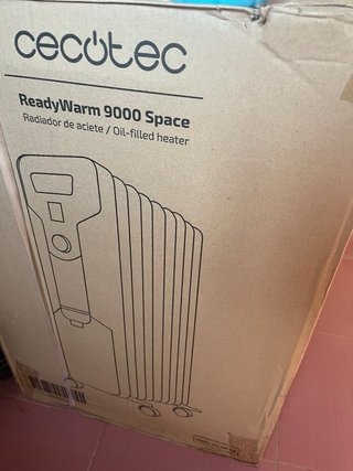 Cecotec Radiador Eléctrico Blanco