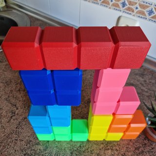7 Bloques Tetris XXL Nuevos