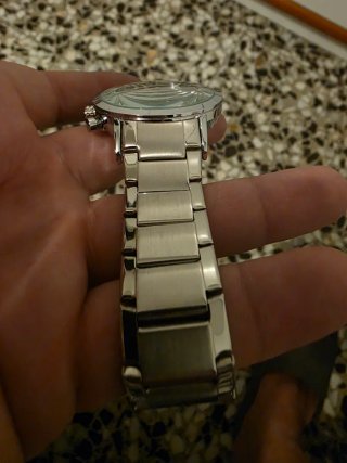 Reloj Emporio Armani Negro y Plateado
