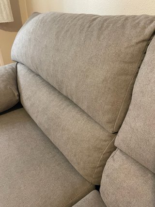 Sofá Carrefour Home Gris Tela