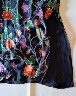 Abito lungo elegante con stola