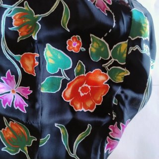Abito lungo elegante con stola