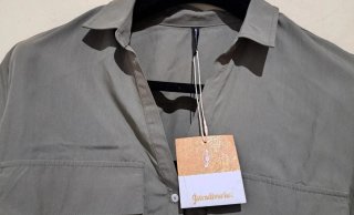 Camisa Stradivarius Verde Talla XL
