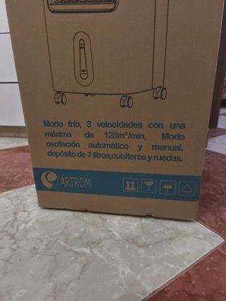 Climatizador ARTROM 7L 8h