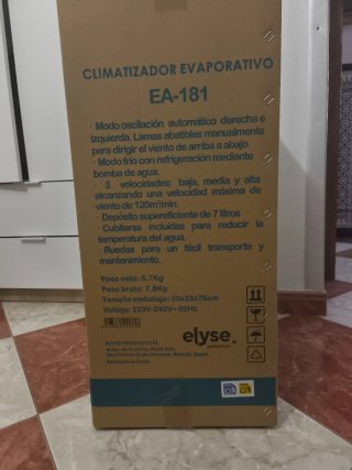 Climatizador ARTROM 7L 8h