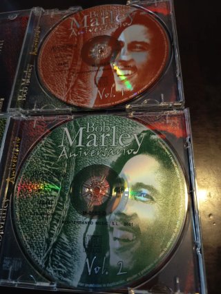 Colección 2 CDs Bob Marley - Aniversario Vol. 1 y