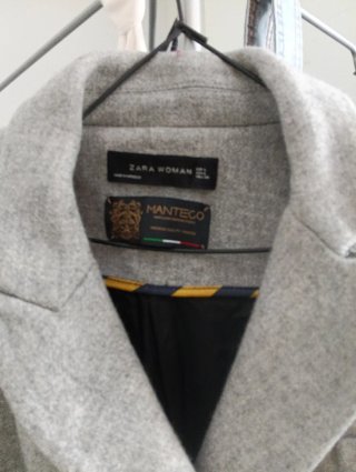 Chaqueta Zara Gris Talla M
