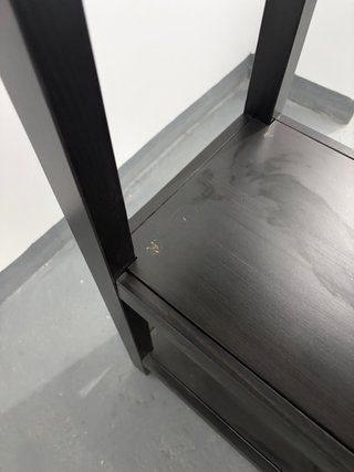 Estantería IKEA HEMNES Negra Wengue