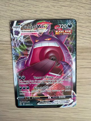 Carta Pokémon Gengar VMAX 157/266