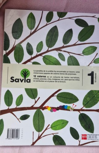 12 colores lecturas, 1 Primaria