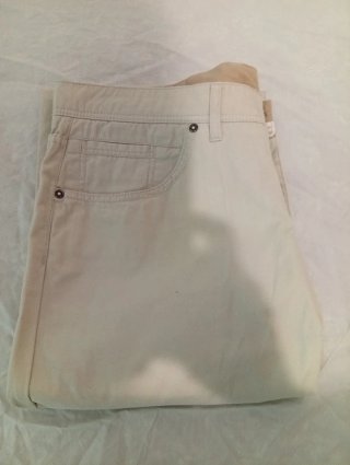 Pantalón largo beige verano