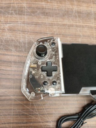 Controller Nintendo Switch Ergonomico Trasparente RGB YS43