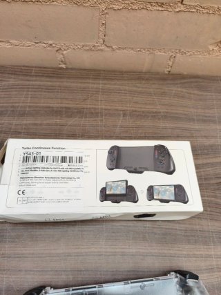 Controller Nintendo Switch Ergonomico Trasparente RGB YS43
