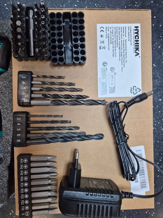 Taladro HYCHIKA 16.8V 45Nm Brushless