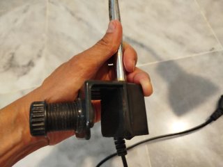 Lámpara UV flexible con pinza para terrario