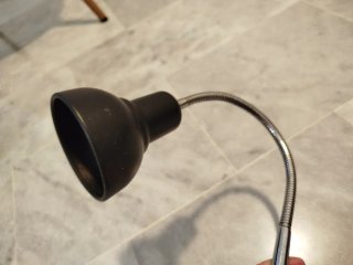 Lámpara UV flexible con pinza para terrario