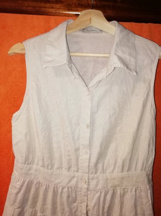 Vestido blanco de verano