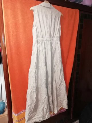 Vestido blanco de verano