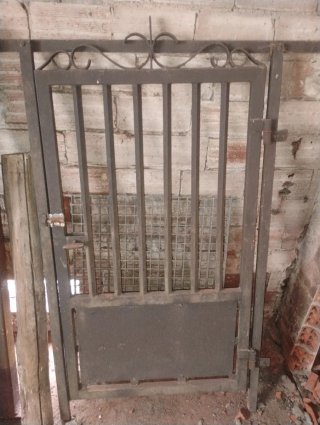 Puertas de hierro forjado vintage