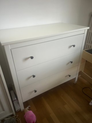 Cómoda Ikea Blanca 3 Cajones