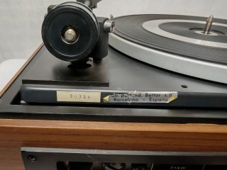 Tocadiscos Bettor EF-225 Dual 1224