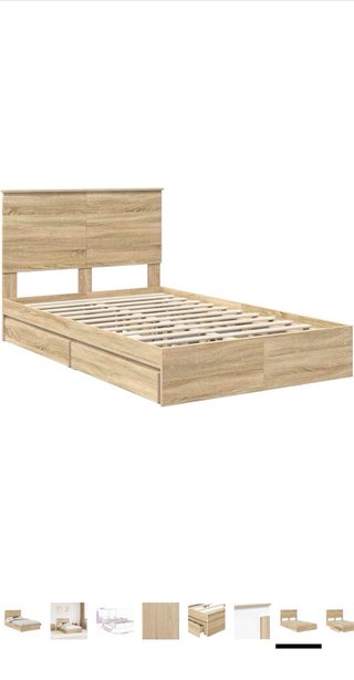 Cama juvenil 200x120 con cajones