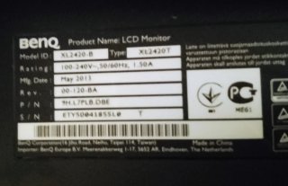 Monitor Gaming BenQ LED 144hz