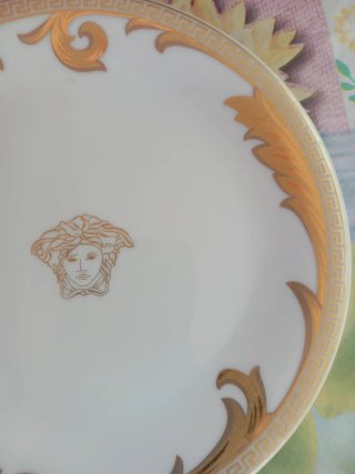 Piatto Versace Rosenthal Medusa Oro