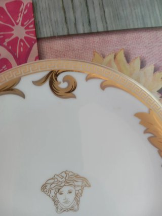 Piatto Versace Rosenthal Medusa Oro