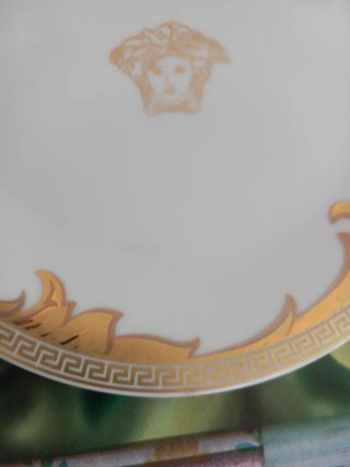 Piatto Versace Rosenthal Medusa Oro