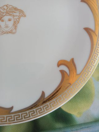 Piatto Versace Rosenthal Medusa Oro