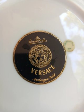 Piatto Versace Rosenthal Medusa Oro