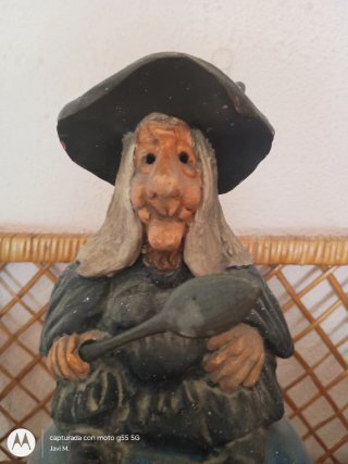 Lámpara bruja decorativa