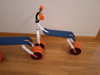 Correpasillos Decathlon 2 en 1 Azul/Naranja