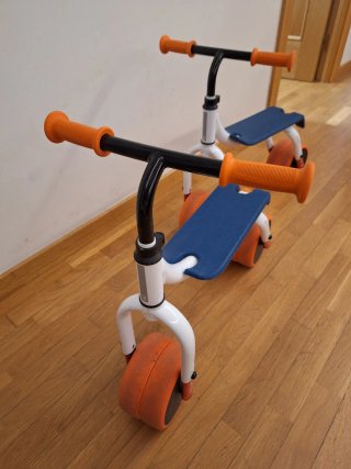 Correpasillos Decathlon 2 en 1 Azul/Naranja