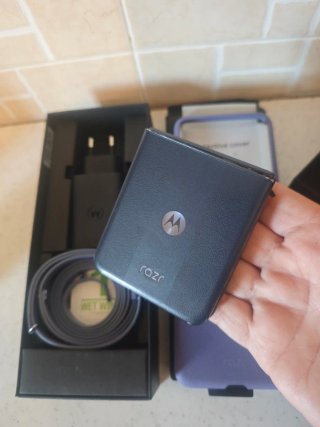 Motorola RAZR 50 ultra nero - display rotto
