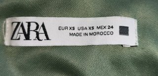 Vestido drapeado fiesta verde talla única