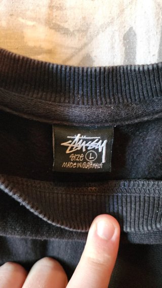 Sudadera Stussy Negra