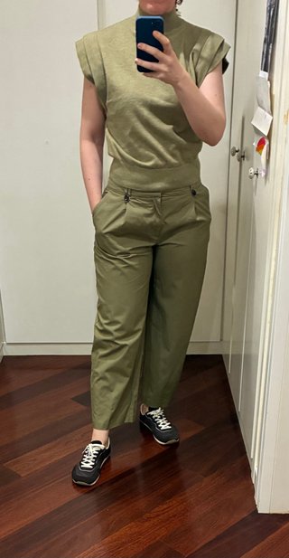 Conjunto Zara Top y Pantalón Talla M