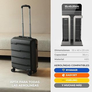 Maleta de cabina negra