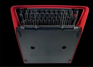 Olivetti Lettera 62 Macchina da Scrivere Rossa