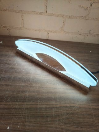 Aplique LED Baño Cromado Moderno