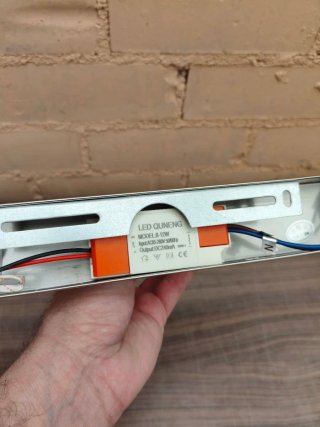 Aplique LED Baño Cromado Moderno