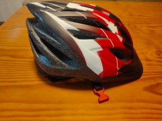 Casco Bell Niño Rojo y Negro