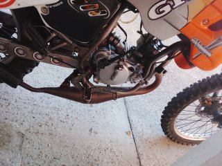 Gilera Surfer Tt 50  Enduro Naranja/