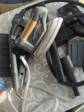 Plancha y accesorios vaporeta Polti