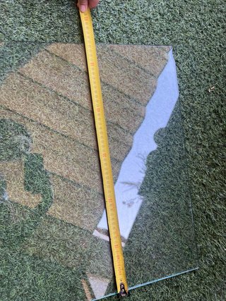 Plancha de cristal 55x55 cm